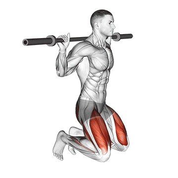 kneeling jump squat