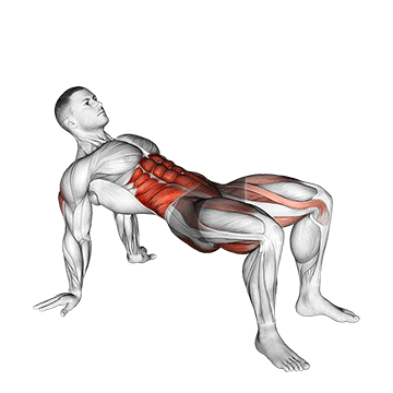 crab twist toe touch