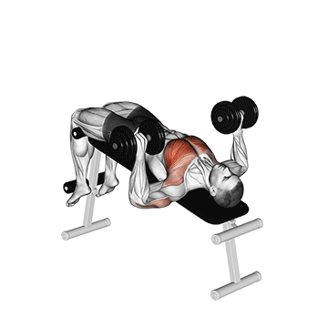 dumbbell decline bench press