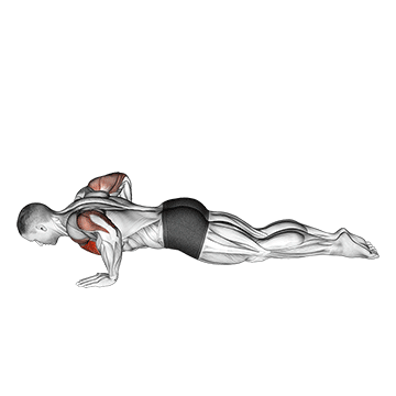 kneeling push-up (male)