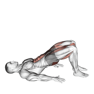 glute bridge march