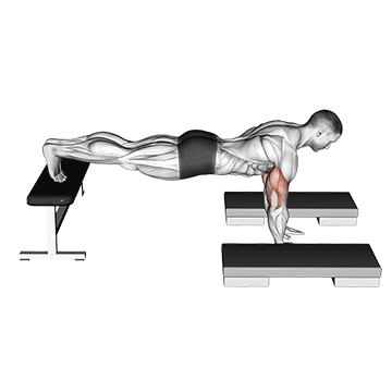 incline push up depth jump