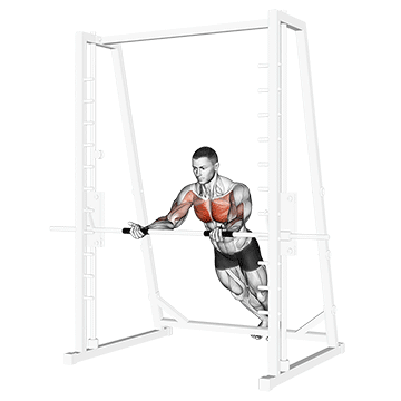 incline reverse grip push-up