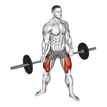 barbell jefferson squat