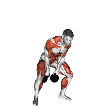 kettlebell two arm clean