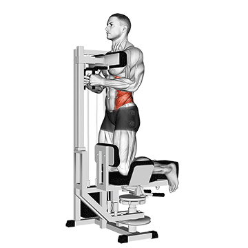 lever kneeling twist