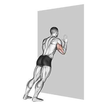 push-up (wall)