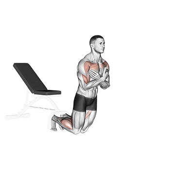 self assisted inverse leg curl (on floor)