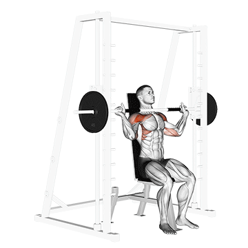 smith shoulder press